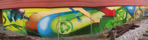 MuralsDC & WBL | 2009 | Takoma Green MuralsDC & WBL | 2009 | Takoma Green